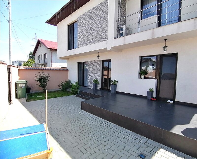 Dobroesti Vanzare vila 3 camere, complet mobilata & utilata, la cheie,