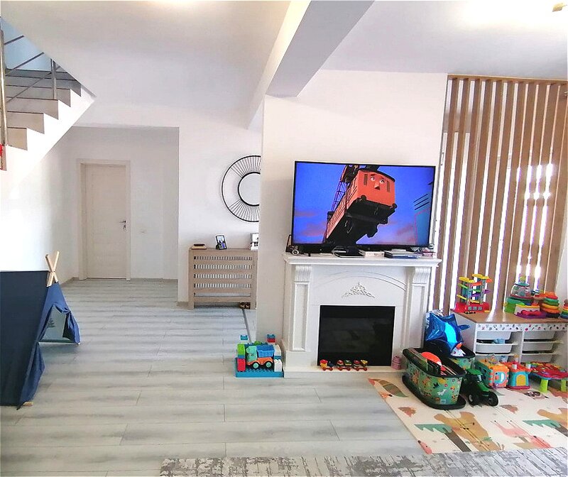 Dobroesti Vanzare vila 3 camere, complet mobilata & utilata, la cheie,